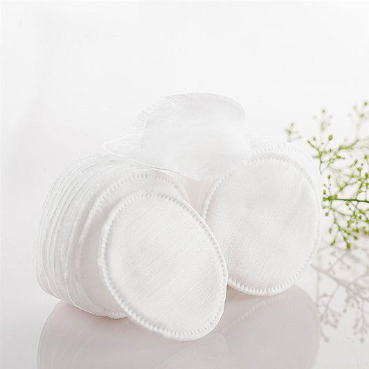 skincare cosmetic cotton pads.