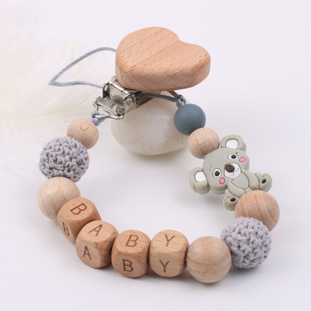 eco-friendly wooden chain clip