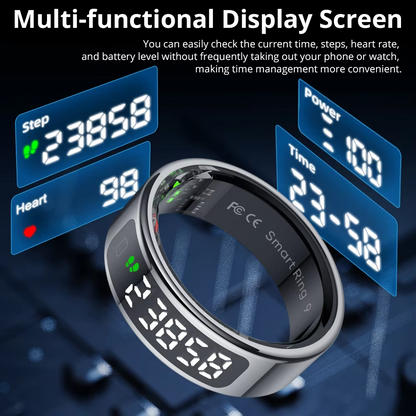 Smart Ring With Touch Screen Display