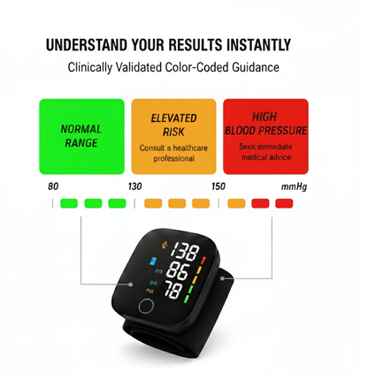 Digital Wrist Blood Pressure Monitor