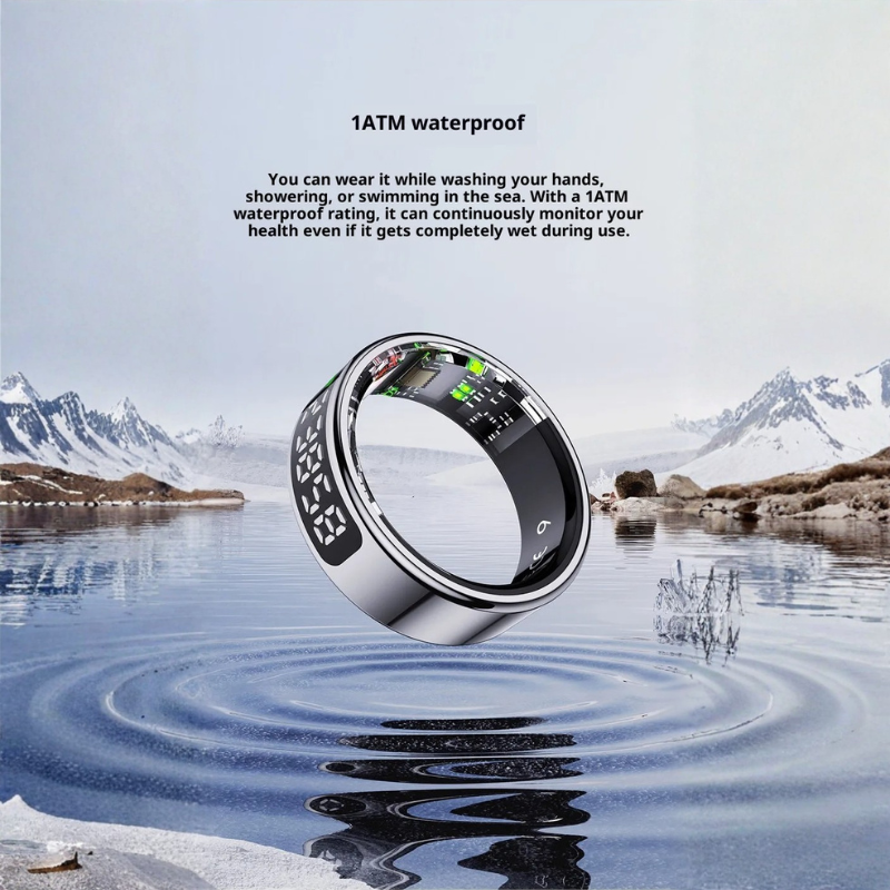 Smart Ring With Touch Screen Display