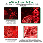Red light hearing restore buds ear wellness device