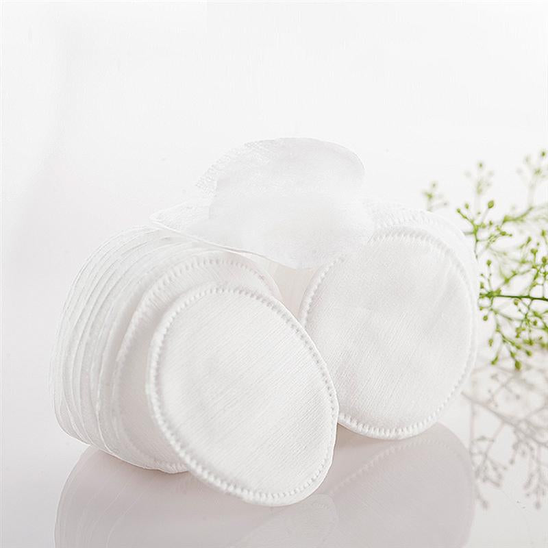 skincare cosmetic cotton pads.
