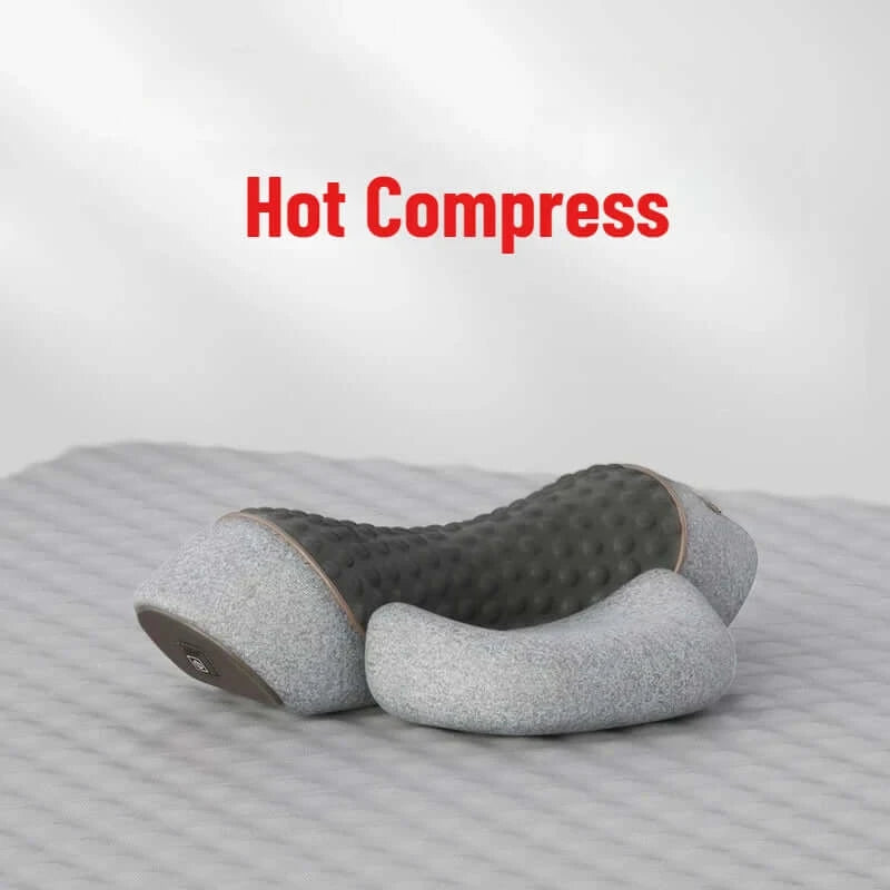 heated cervical massager device