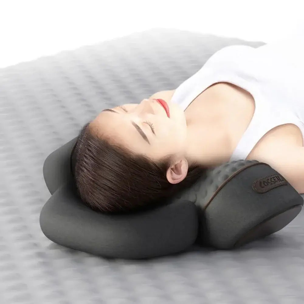 heated cervical massager device