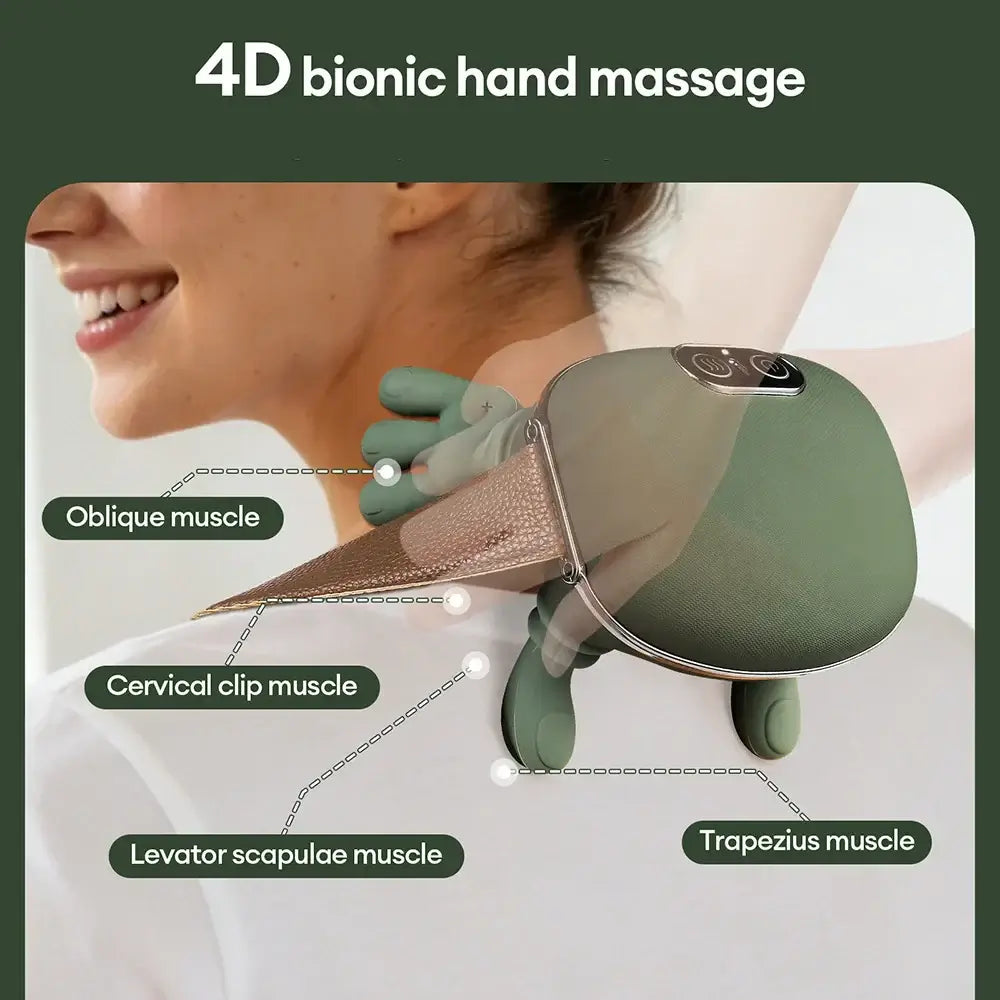heated deep-grip massager
