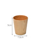 handcrafted wooden tea cup