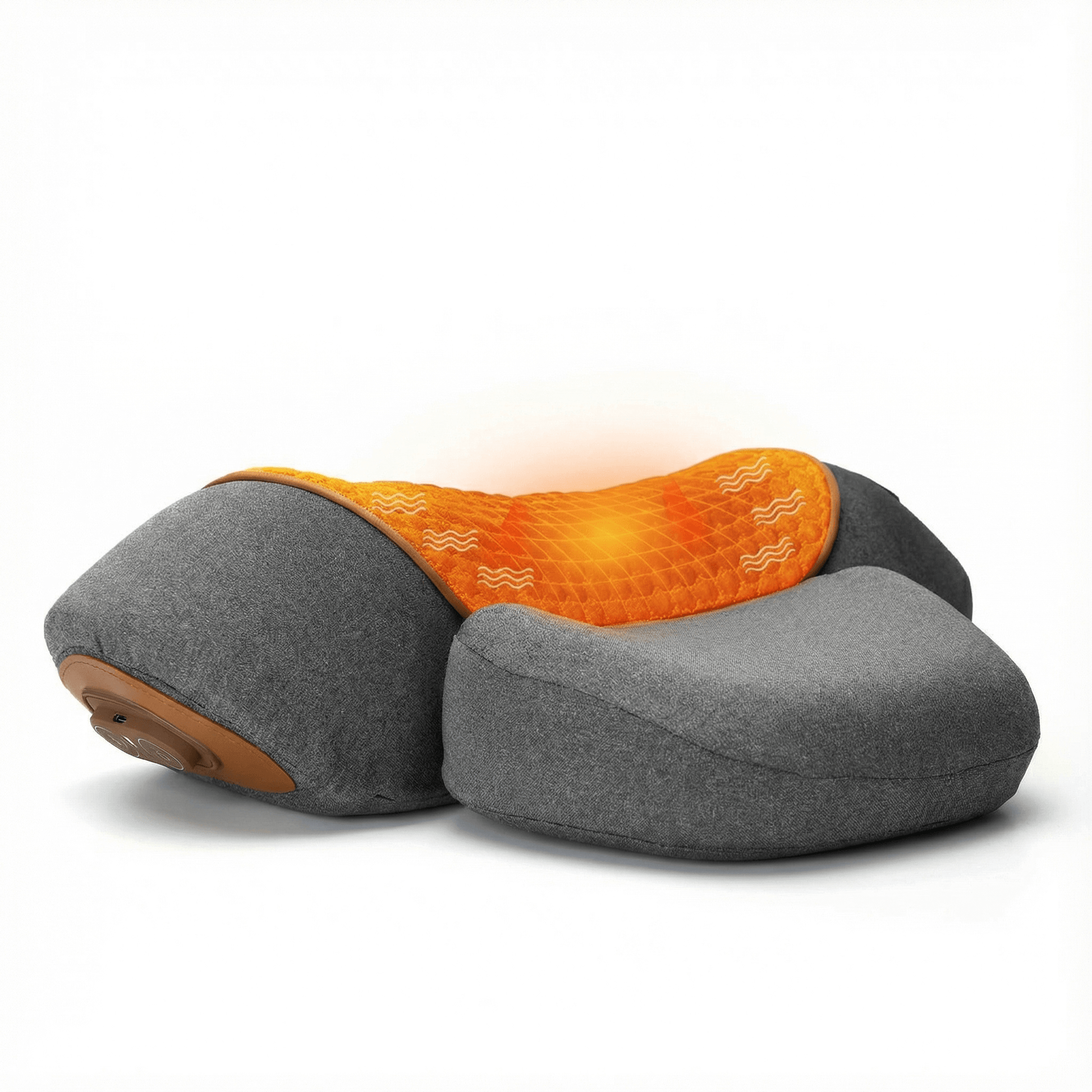 heated cervical massager device